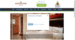 Desktop Screenshot of magaliespark.co.za